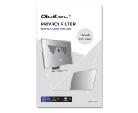 Qoltec Filtr prywatyzujący 14" | 16:9 - 1243518 - zdjęcie 3